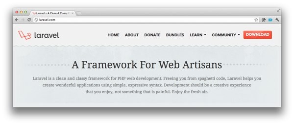 Laravel Website