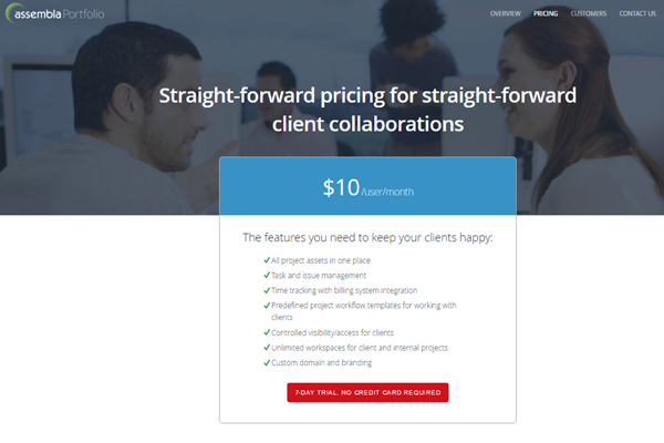 Assembla pricing description