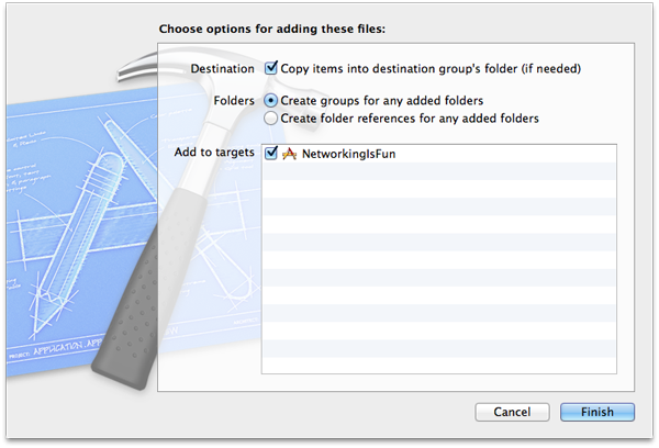 AFNetworking is Fun: Adding AFNetworking to the Mix - Figure 3