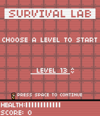Survival Lab Flash game critique