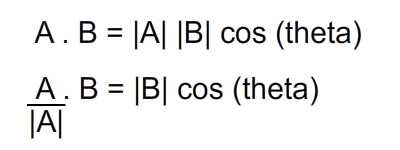 dot product formula