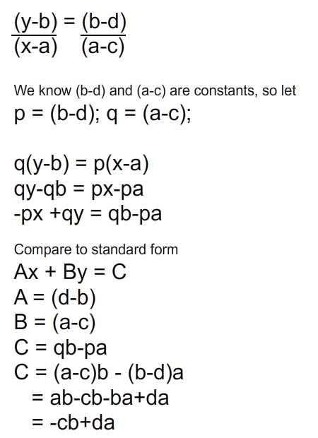 derive constants