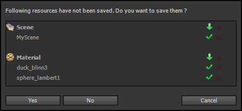 Save Prompt