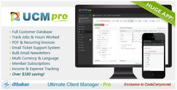 Ultimate Client Manager - CRM - Pro Edition