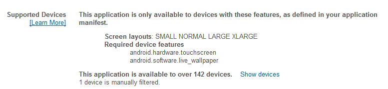 Manually Excluding a Device