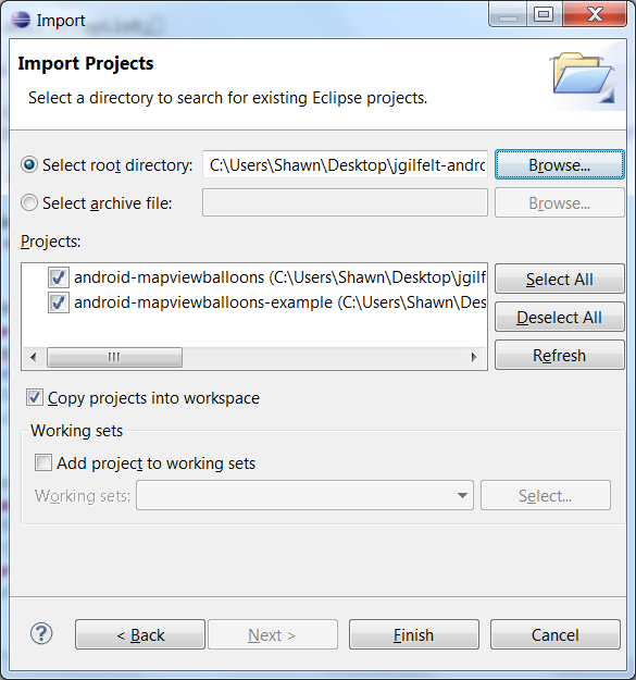 Importing External Library Step 2