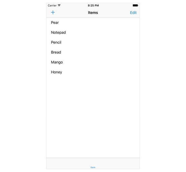 Toggling the Table View Into and Out of Edit Mode