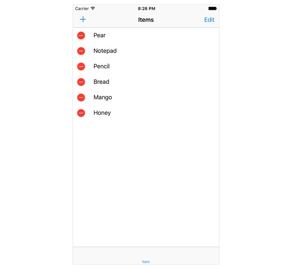 Toggling the Table View Into and Out of Edit Mode