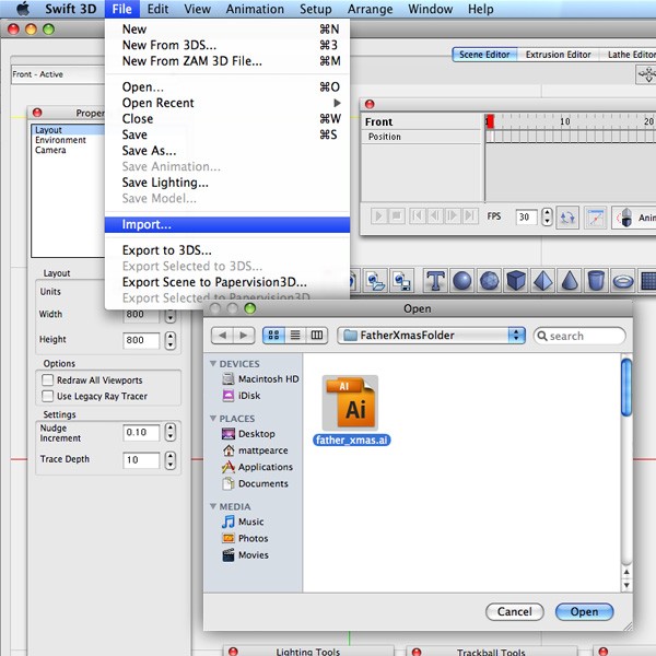 Swift 3D Flash Render