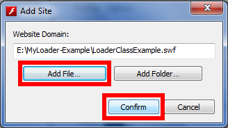 Add SWF as a Trusted Location
