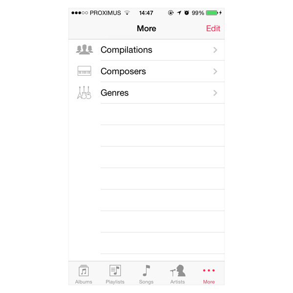 A tab bar controller can manage an unlimited number of view controllers