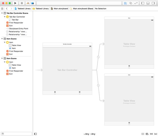 Adding Another Table View Controller