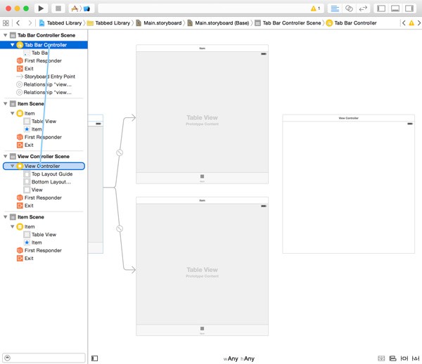 Creating Segues Between View Controllers