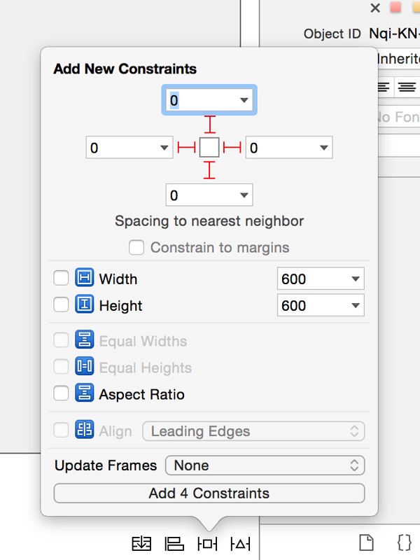 Adding Layout Constraints