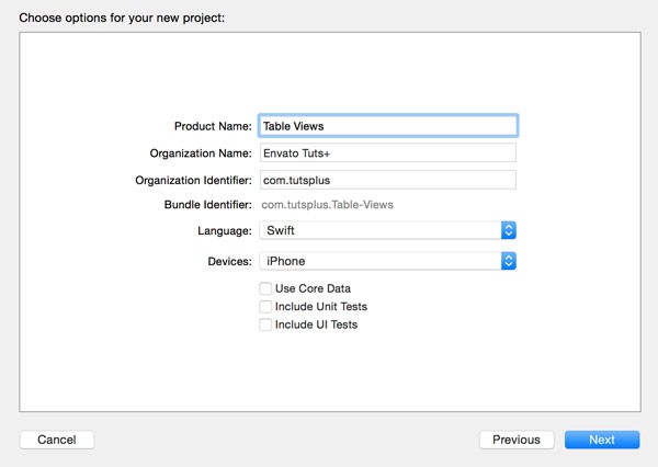 Project Configuration