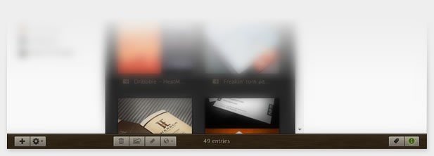 Feature grouping in Zootool
