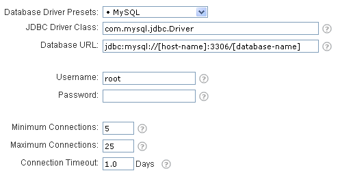 mysql setup 1