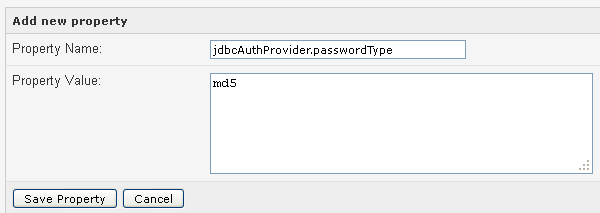 jdbcAuthProvider passwordType