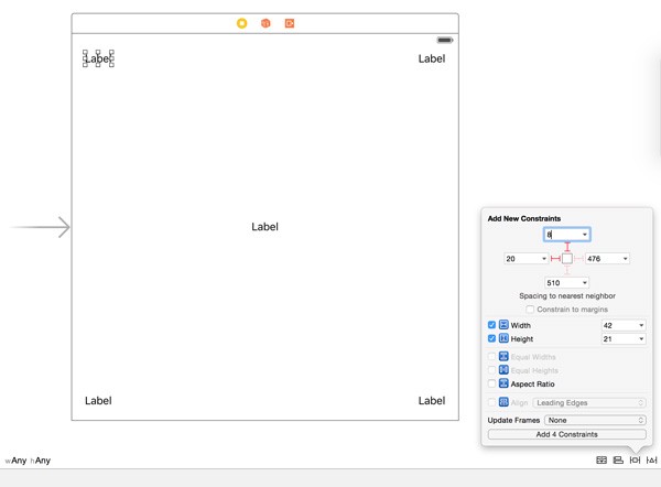 Adding Constraints to the Label