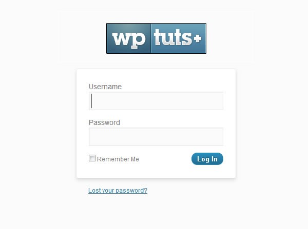 WordPress Login Page Logo Customization