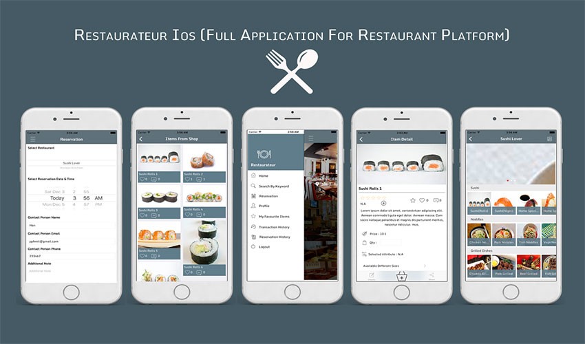 Restaurateur screenshots