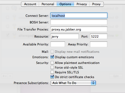 Jabber Client