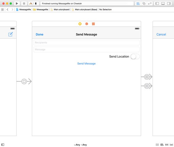 Creating the Form to Send Messages