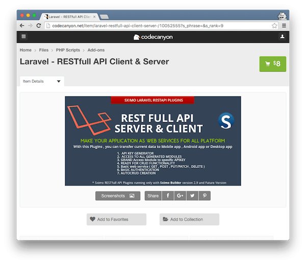 RESTfull API Client and Server