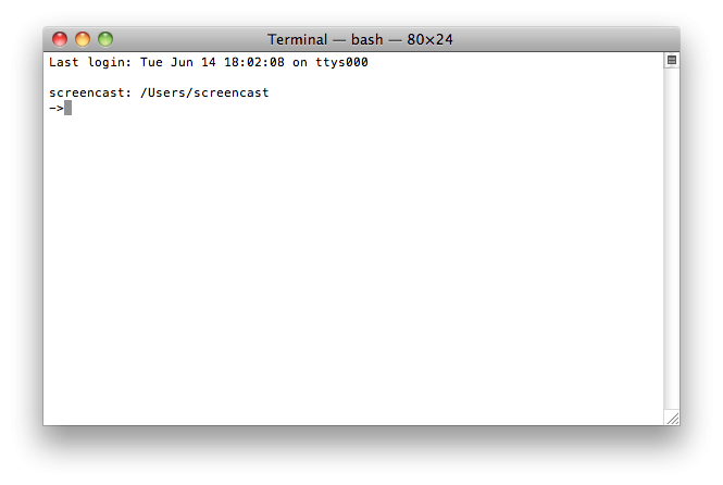 Mac Customized Terminal