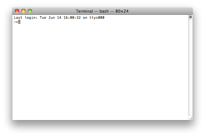 Mac Customized Terminal