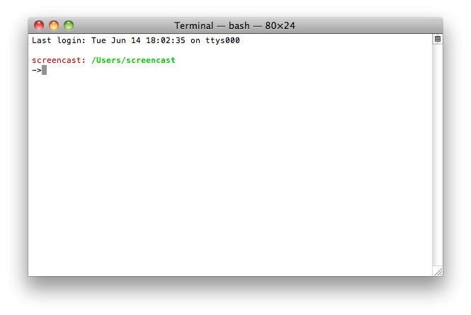 Mac Customized Terminal