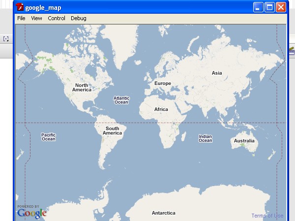 google maps api for flash