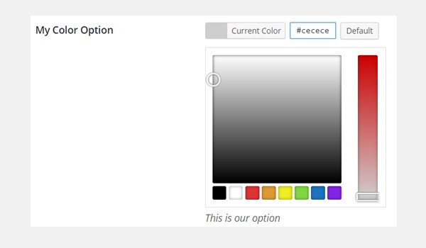 The Color Hex Value