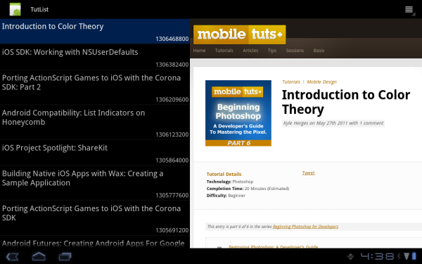 Android SDK Database Dates Figure 2