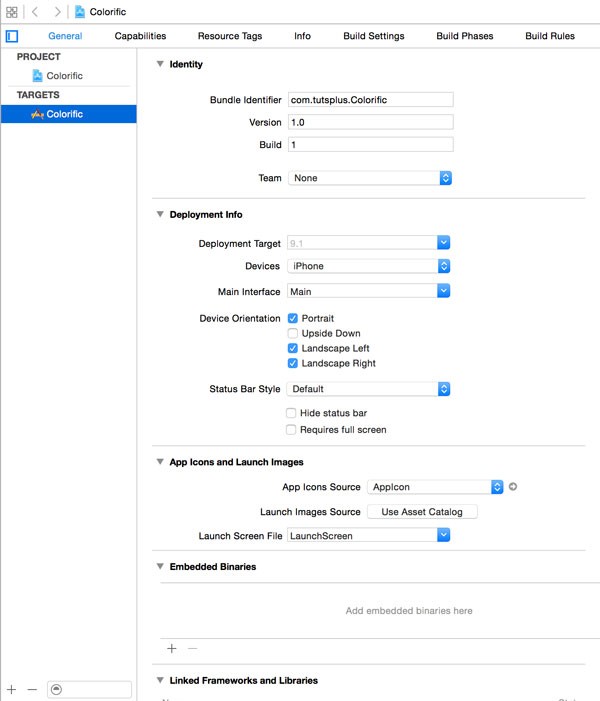 Exploring the Xcode User Interface Main View or Workspace