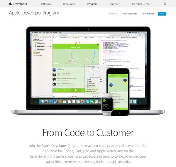 Enrolling in the Apple Developer Program