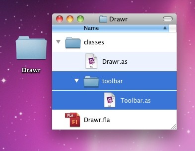 The toolbar package and Toolbar class