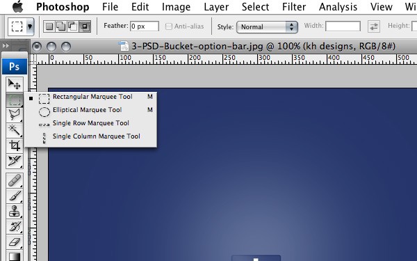 Marquee Toolbar