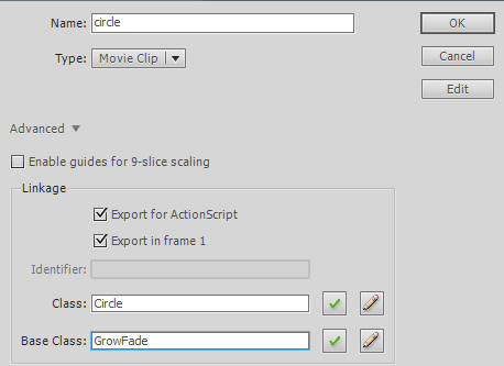 Flash timeline animation as AS3 code