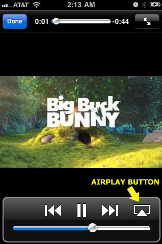 AirPlay Button