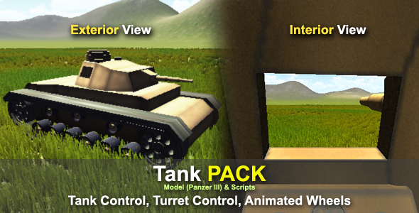 Tank PACK: Model + Scripts