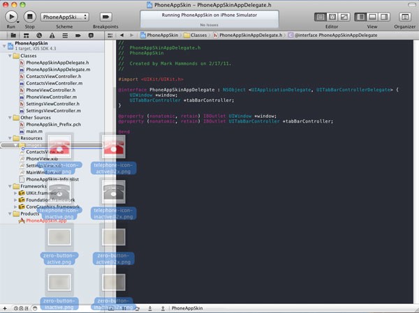 Dragging Images Into Xcode