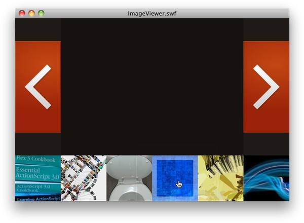 The Thumbnails loaded, displayed, and interactive