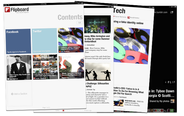 Flipboard Screenshots