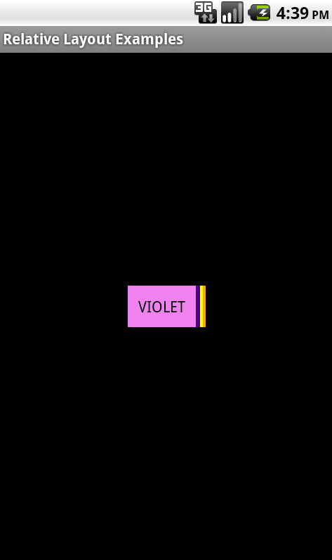 Android Relative Layouts Challenge Figure 1