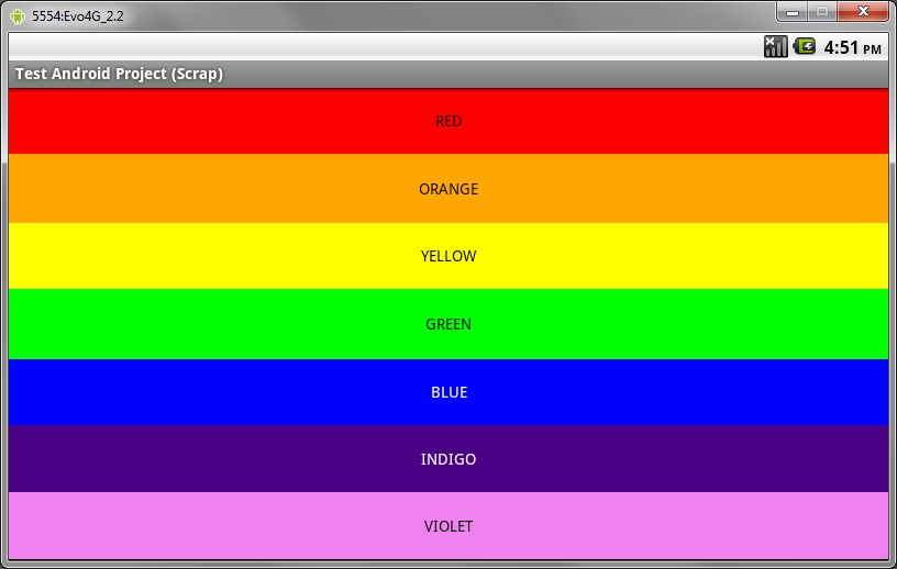 Android Linear Layouts