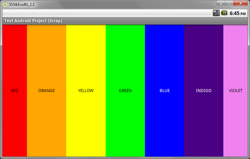 Android Linear Layouts