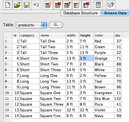 Database Example