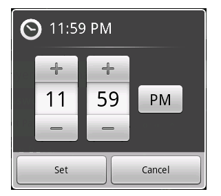 Time Picker