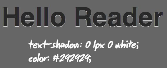 Text-shadow